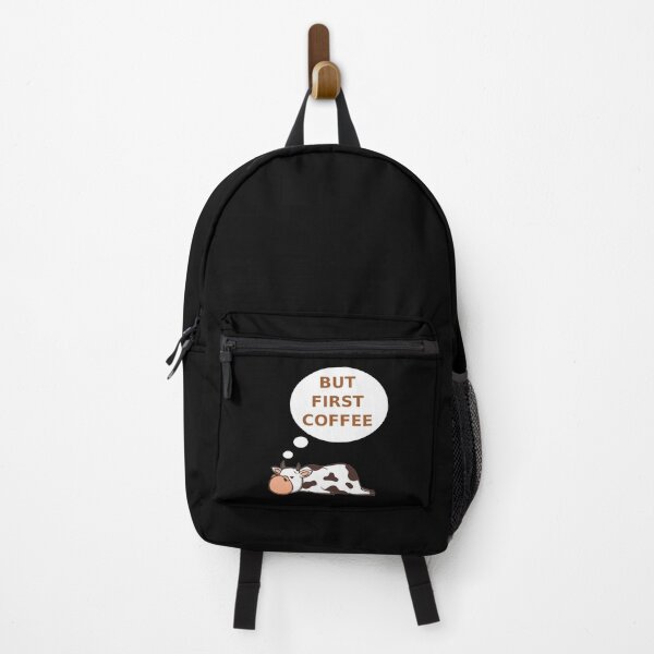 Item preview, Funny Cow But First Coffee For Coffee Lover designed and sold by kammoe.