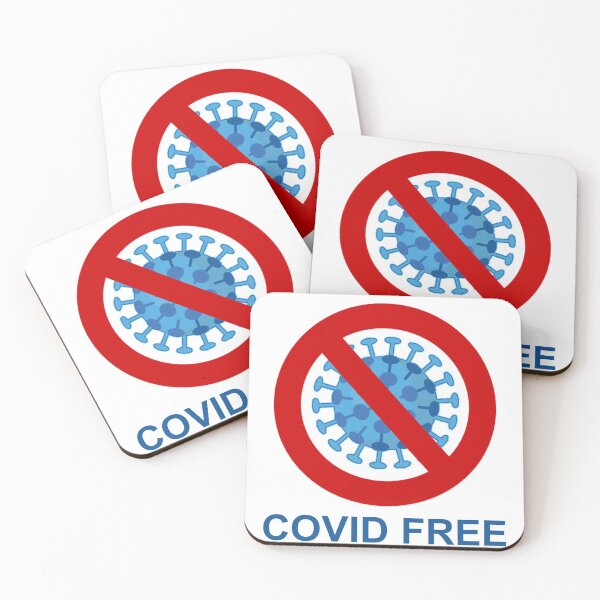 Item preview, COVID FREE ( Stop Covid-19 ) designed and sold by SKpixel.