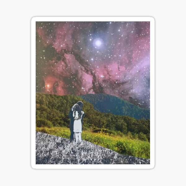 The Hills and Valleys Sticker