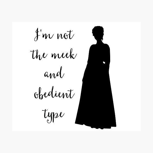 Item preview, Outlander | Not the Meek and Obedient Type designed and sold by Geeks Unite.