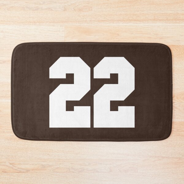 Item preview, 22 Number Cleveland Sports Twenty-Two Brown Jersey designed and sold by HelloFromAja.