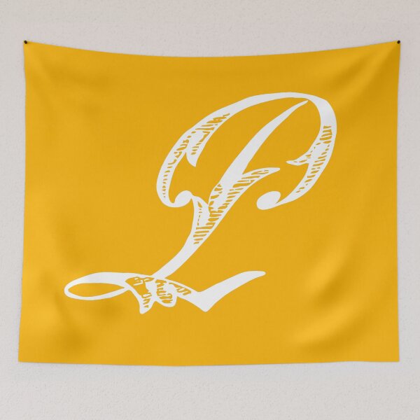 Item preview, Vintage Stylish White Mustard Yellow Monogram Letter Q designed and sold by Vintage-TM.
