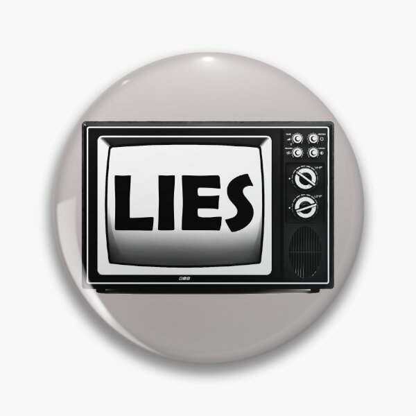 Item preview, TV Lies - fake news, the media is lying designed and sold by ArtOfRebellion.