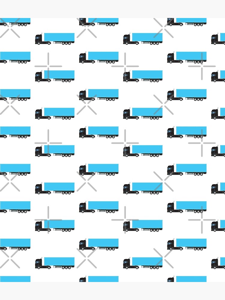Semi-Trailer Truck Transportation Trucks by idovedesign