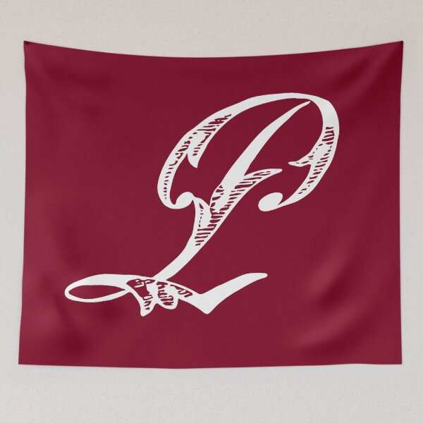 Item preview, Vintage Stylish White Burgundy Red Monogram Letter Q designed and sold by Vintage-TM.