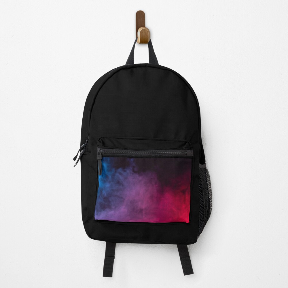 Discover Blue And Purple Tie-Dye Backpack