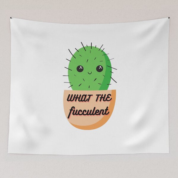 Item preview, What The Fucculent Cactus Succulents Gardening Retro Vintage designed and sold by AutumnVibeShop.