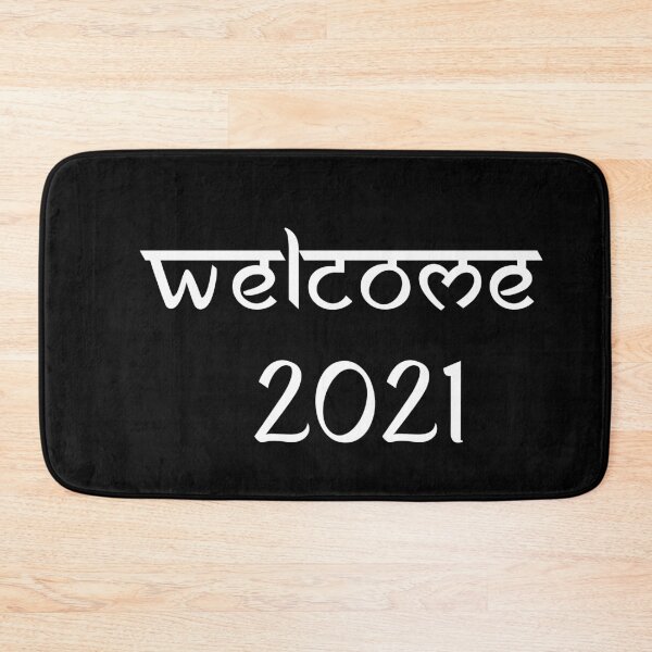 Item preview, Welcome 2021( White ) designed and sold by Store Artilia.