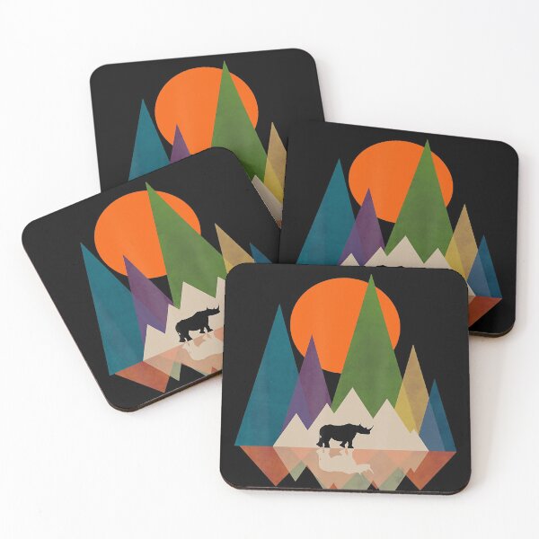 Artikelvorschau, Polygon Art Rhino Geometric Geschenk T-Shirt entworfen und verkauft von TylerKay.