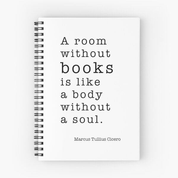 Item preview, A room without books is like a body without a soul. designed and sold by corbrand.