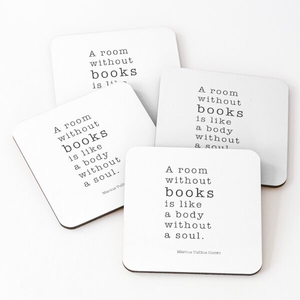 Item preview, A room without books is like a body without a soul. designed and sold by corbrand.