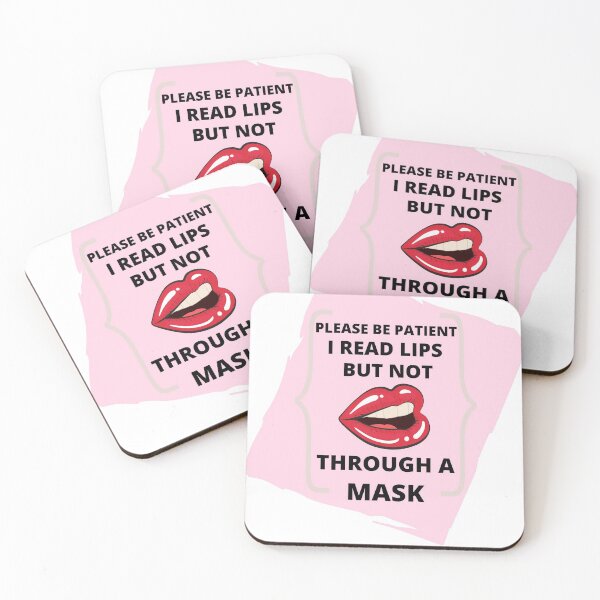 Item preview, ASL I Read Lips But Not Through A Mask designed and sold by Beluved.