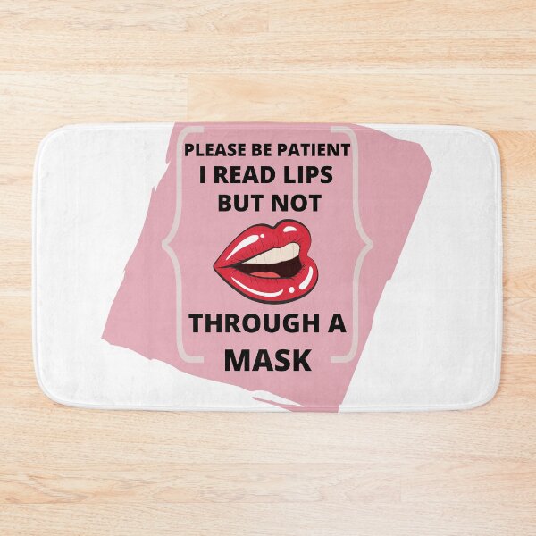 Item preview, ASL I Read Lips But Not Through A Mask designed and sold by Beluved.