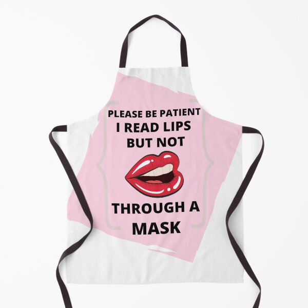 Item preview, ASL I Read Lips But Not Through A Mask designed and sold by Beluved.