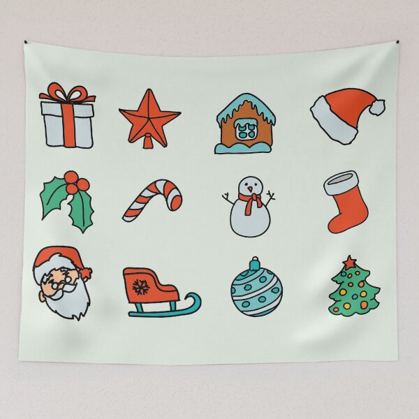 Item preview, Cute Xmas patterns designed and sold by Nesro34.