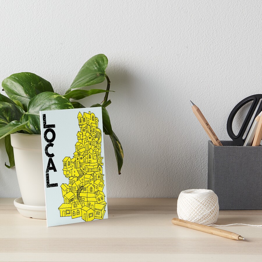 Item preview, Art Board Print designed and sold by Lotofus.