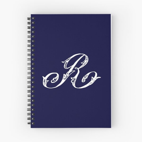 Item preview, Vintage Stylish White Navy Blue Monogram Letter R designed and sold by Vintage-TM.
