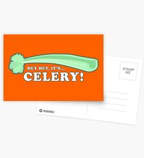 Hey hey, it's Celery! Postcards