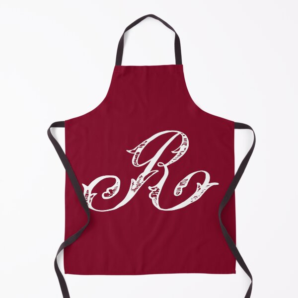 Item preview, Vintage Stylish White Burgundy Red Monogram Letter R designed and sold by Vintage-TM.
