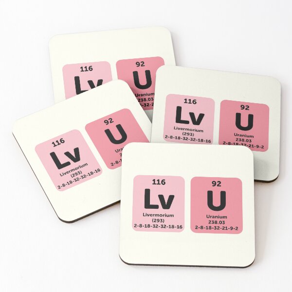 Item preview, Love you periodic table designed and sold by Eenig.