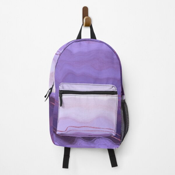 Item preview, Abstract Purple Morning - Dark Purple and Gold designed and sold by Squarebird.