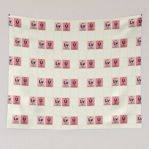 Item preview, Love you periodic table designed and sold by Eenig.