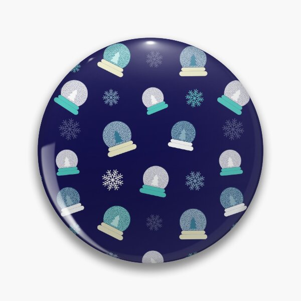Item preview, Christmas Snowglobes and Snowflakes Pattern designed and sold by Aysel's Designs.