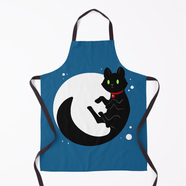 Item preview, A Little Black Cat - 'Moon' designed and sold by Raptor Goes RAWR! (RadiantGlyph).