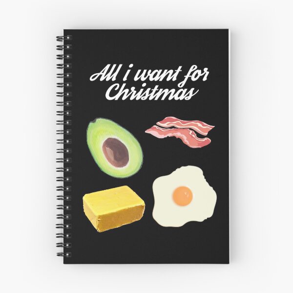 Artikelvorschau, Alles, was ich zu Weihnachten möchte, sind weiße Ketose-Buchstaben entworfen und verkauft von Misschemical.