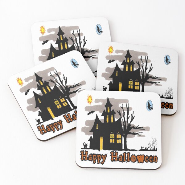Artikelvorschau, Halloween Haus entworfen und verkauft von Square Dancing Gifts & Merchandise.