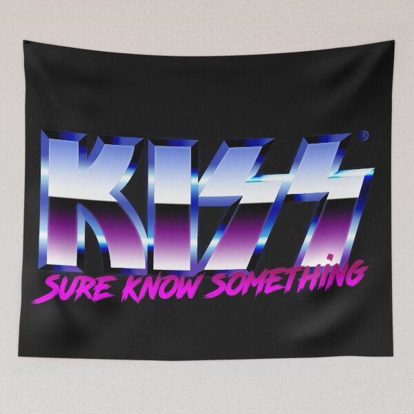 Item preview, KISS - Sure Know Something - Chrome designed and sold by Ornicar.