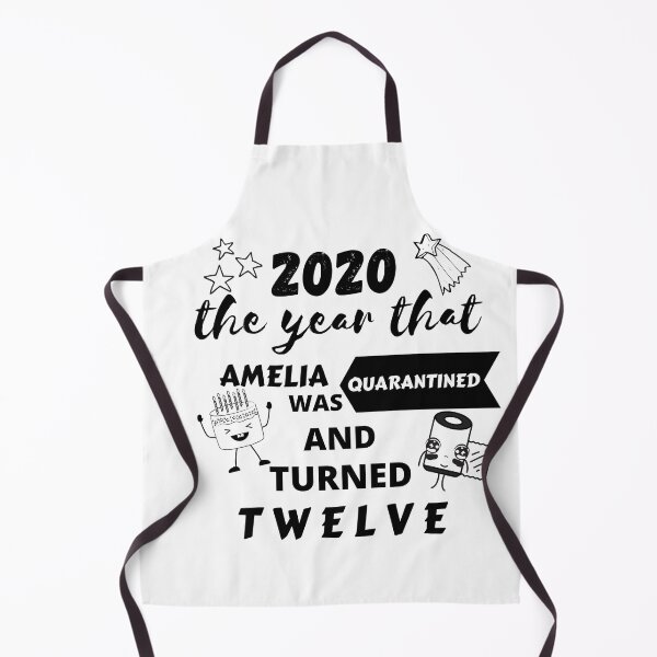 Item preview, 12th Birthday Personalized Amelia Gift Quarantine Cake Funny Quote Kawaii T-Shirt designed and sold by Orgoss.