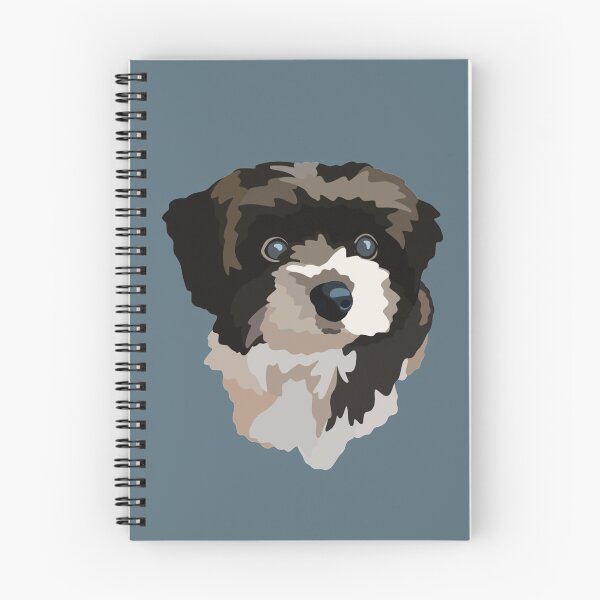 Item preview, Maltipoo Dog Portrait Digital Illustration designed and sold by sherylwylie.