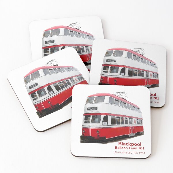 Item preview, Blackpool Balloon Tram 701 designed and sold by ajtechdesigns.