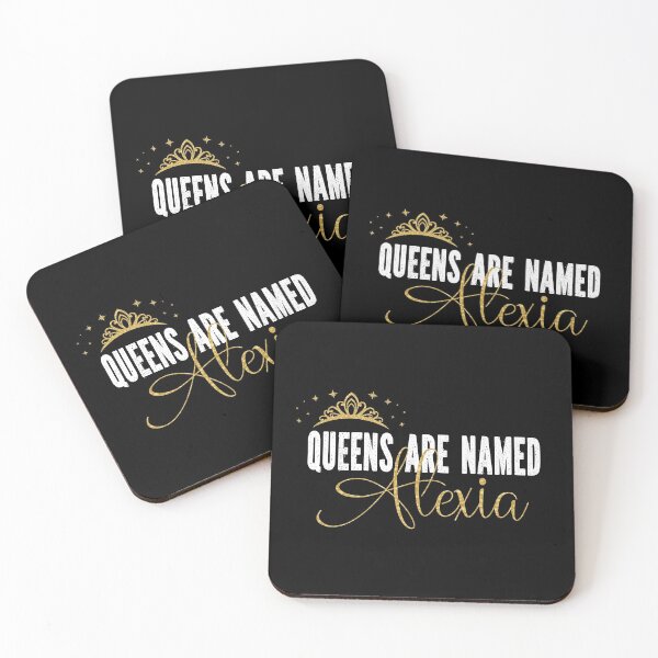 Item preview, Queens Are Named Alexia Personalized First Name Girl print designed and sold by Grabitees.