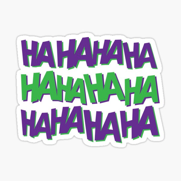 Maniacal Laugh Sticker