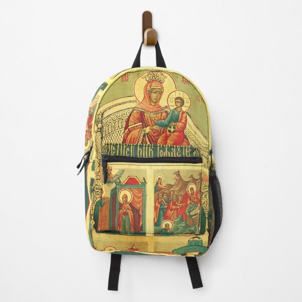 Item preview, Copy of the Holy Virgin Mary of Cyprus with baby Jesus Jesus Christ icon 53 designed and sold by Margarita-Art.
