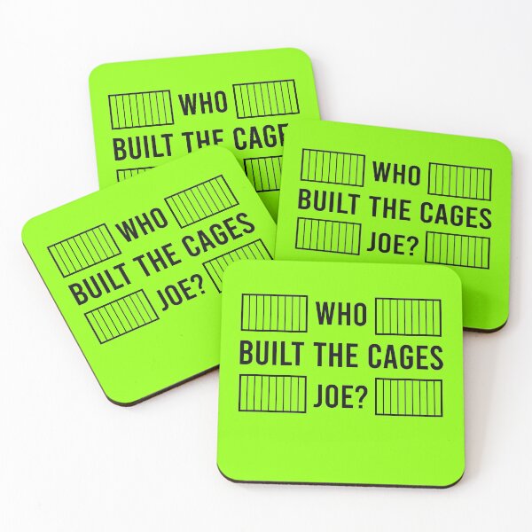 Item preview, Who built the cages, Joe? Final presidential debate between Joe Biden and Donald Trump designed and sold by anins-azuree.