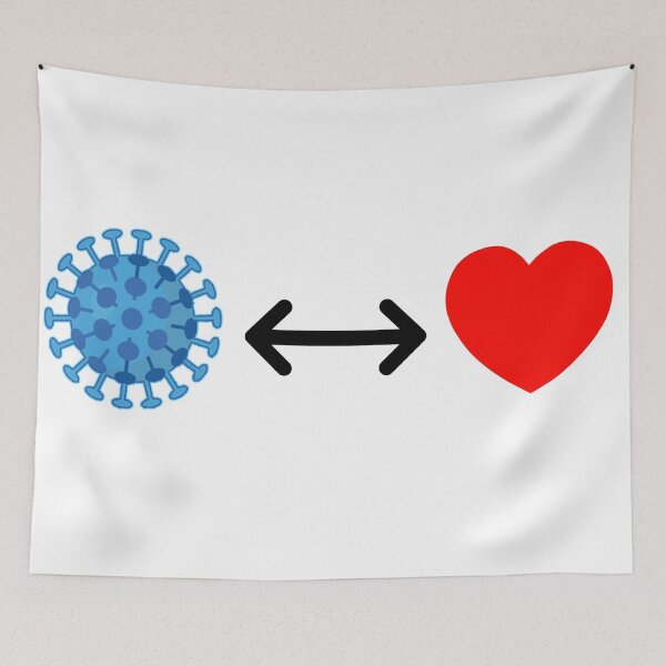 Item preview, Social Distancing COVID ( Stop Covid-19 ) designed and sold by SKpixel.