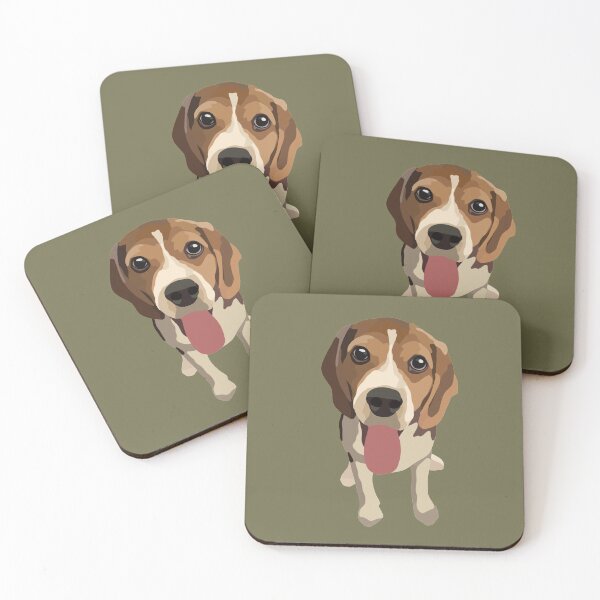Item preview, Beagle Puppy Dog Portrait Digital Illustration designed and sold by sherylwylie.