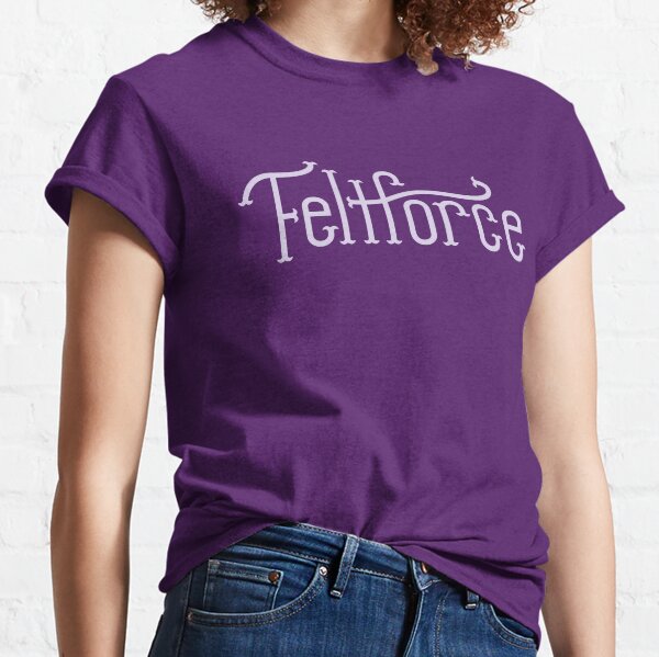 Feltforce - Purple Text Classic T-Shirt