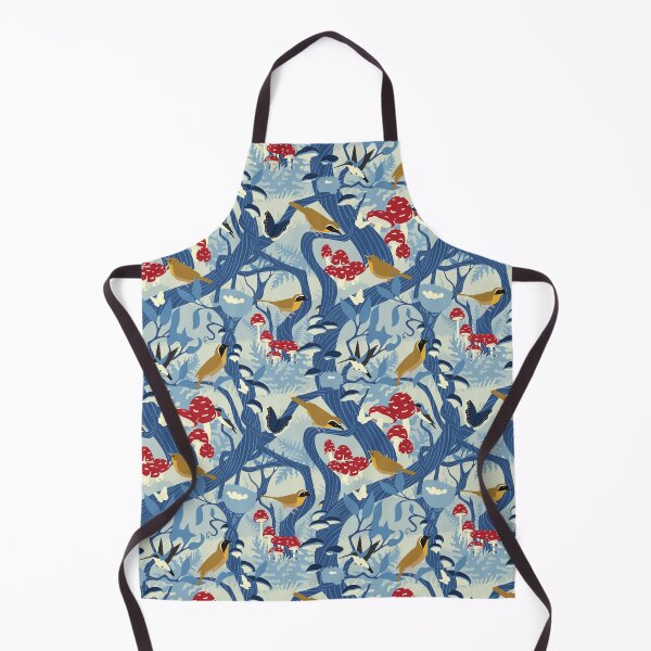 Item preview, North American Forest Pattern (Blues) designed and sold by JadaFitch.