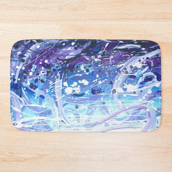 Item preview, Breakthrough Blues Abstract Painting designed and sold by Ashley Baldwin.