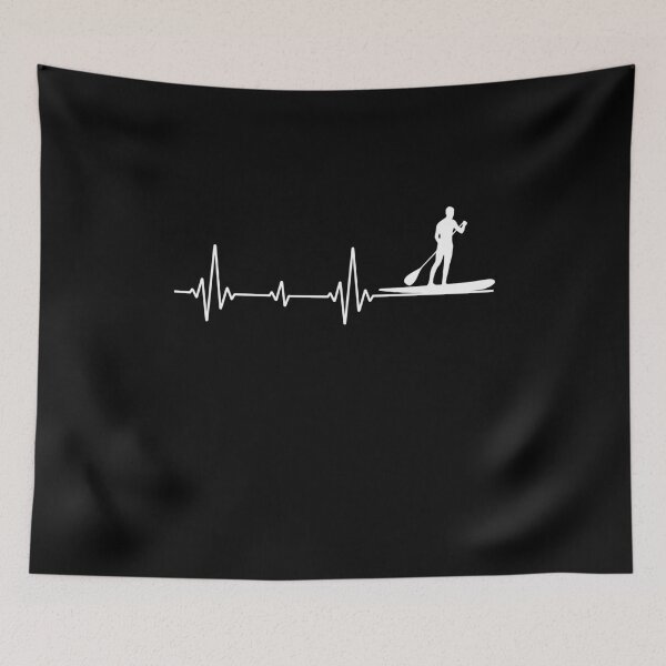 Item preview, Paddleboarding Paddleboard Paddle Water sports Hearteat Gift designed and sold by TastefulTees.