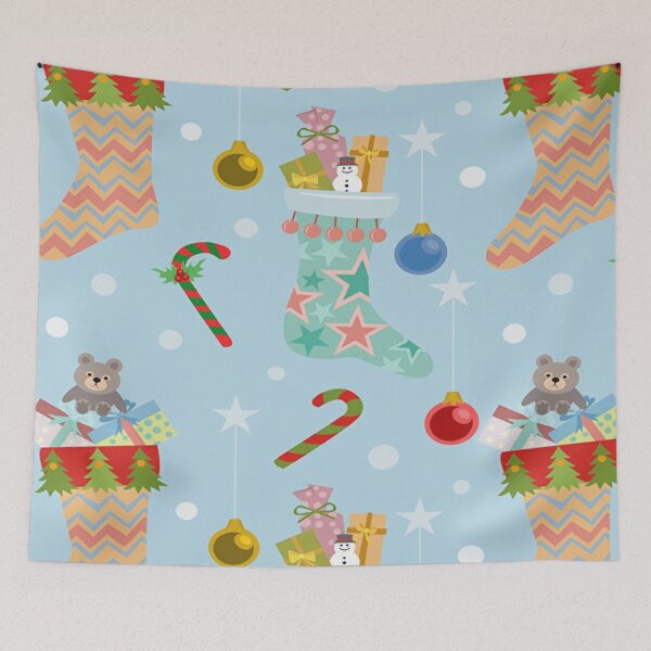 Artikelvorschau, Blauer Weihnachtsmann entworfen und verkauft von customgiftstore.