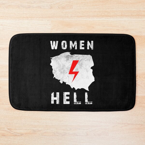 Item preview, WOMEN HELL, POLAND, POLISH WOMEN PROTEST designed and sold by NiceSign.