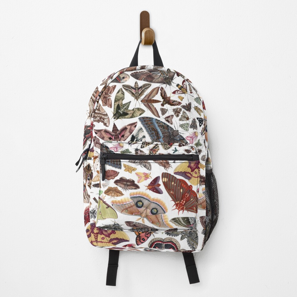 Moths of North America Pattern Backpack