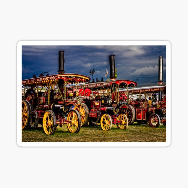 Steam Power Sticker