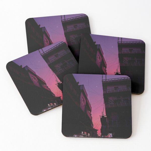 Item preview, Indian streets moonlit sky designed and sold by theinkypensieve.