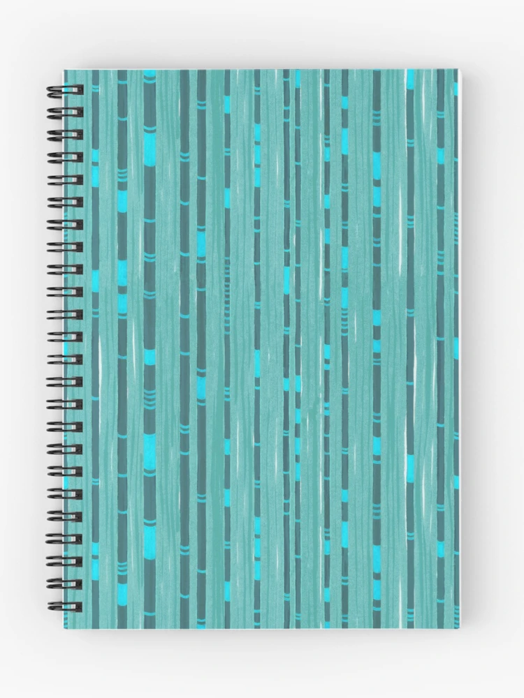 Thumbnail 1 of 3, Journal, Abstract Bamboo Blue designed and sold by Timone.